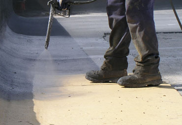 coating systems over Carrollton spray foam roof systems